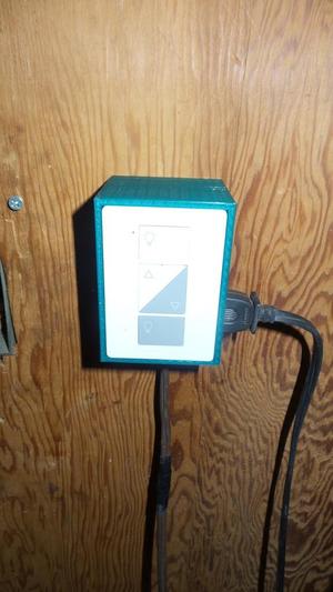 wall box for lutron caseta plug in dimmer