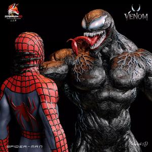 Venom vs Spiderman - Diorama - 3D PRINTING