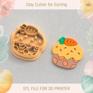 Cake Easter Polymer Clay Cutters