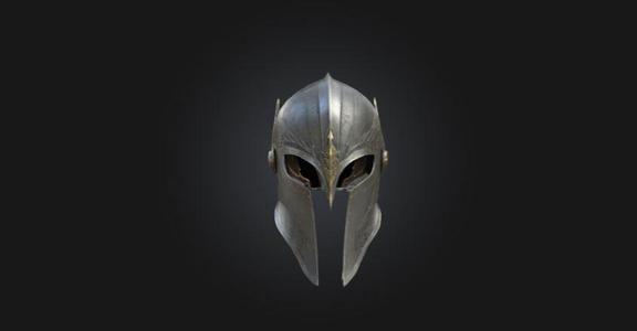 Helmet 4 | Stl,Obj,Glb,Fbx