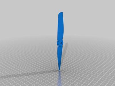 6" clockwise Prop 5mm hole Quadracer