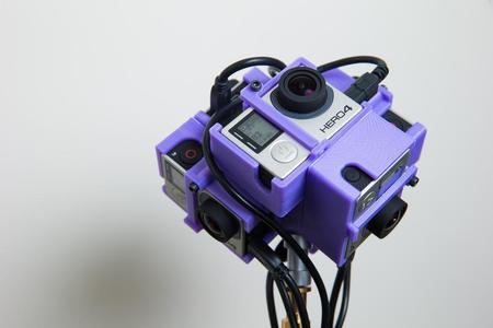 GoPro Hero 3/4 360 Spherical Rig V2