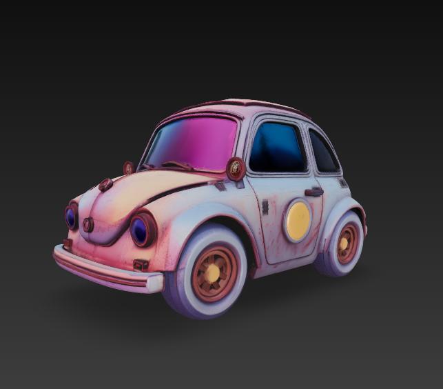 cyberpunk car