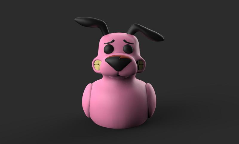 Courage the Cowardly Duck - Courage the Cowardly Duck