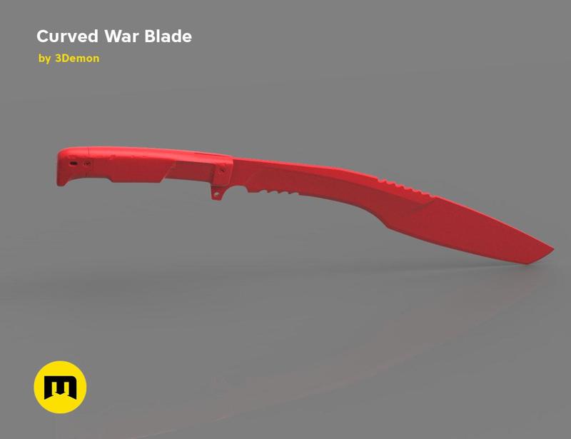 Curved War Blade