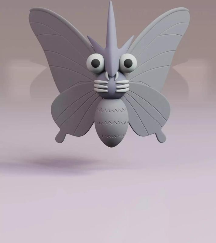 Venomoth Pokemon Fanart