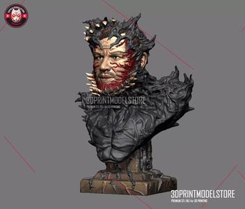 Venom Marvel Comic Tom Hardy Miniature Statue STL File