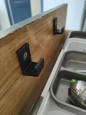 Sharpening stone hook - Drawer/furniture attachment