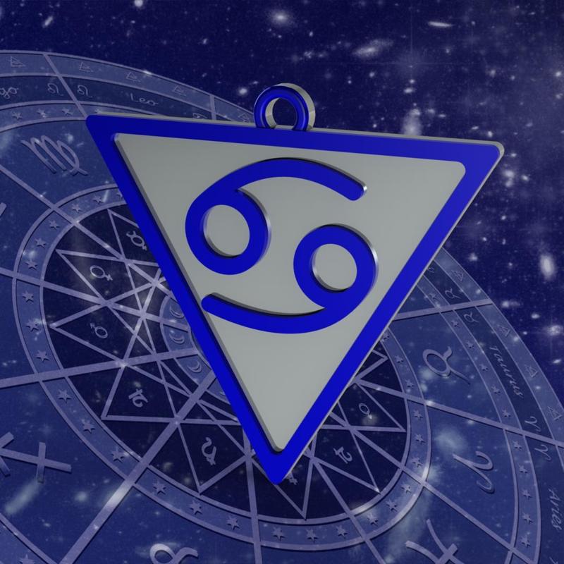 CANCER - WATER - KEYCHAIN / CANCER - AGUA - LLAVEROS