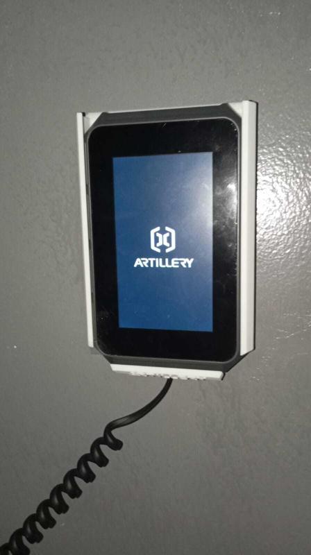 Wall holder for Artillery X3/X4/PLUS/PRO screen
