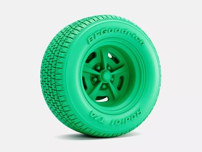15x10 Magnum 500 Wheel BFGoodrich Radial TA Tire