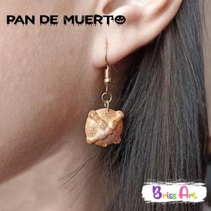 Pan de Muerto Halloween Earrings