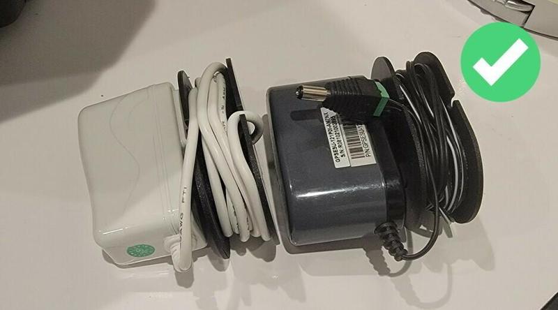 Wall Wart Cable Storage