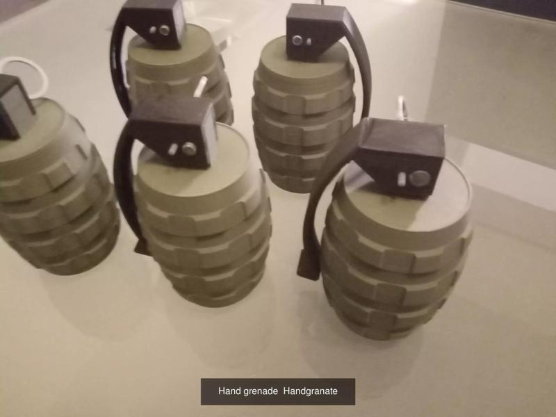 Hand grenade collection