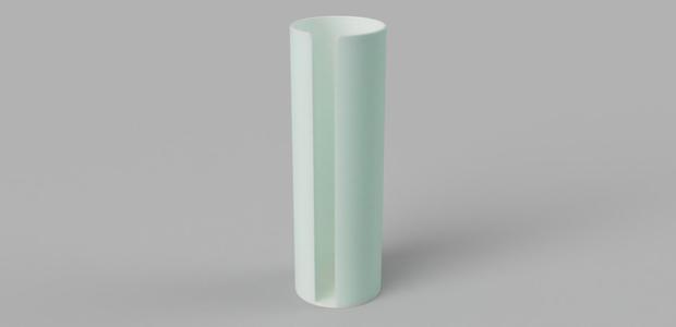 container for cosmetic cotton swabs