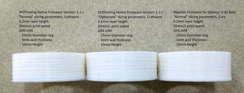 DaVinci Firmware Upgrade (1.1.J to Repetier 0.92 Beta)