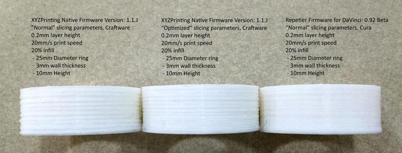 DaVinci Firmware Upgrade (1.1.J to Repetier 0.92 Beta)