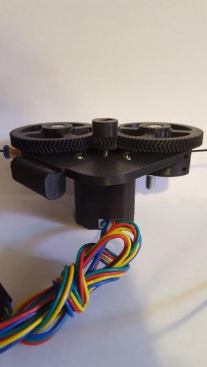 "Doubowden" Double Hobbed Bolt Bowden Extruder Assembly