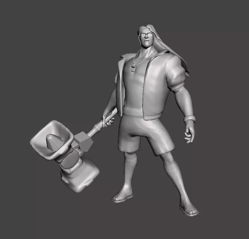 Pool Party Taric 3D Model