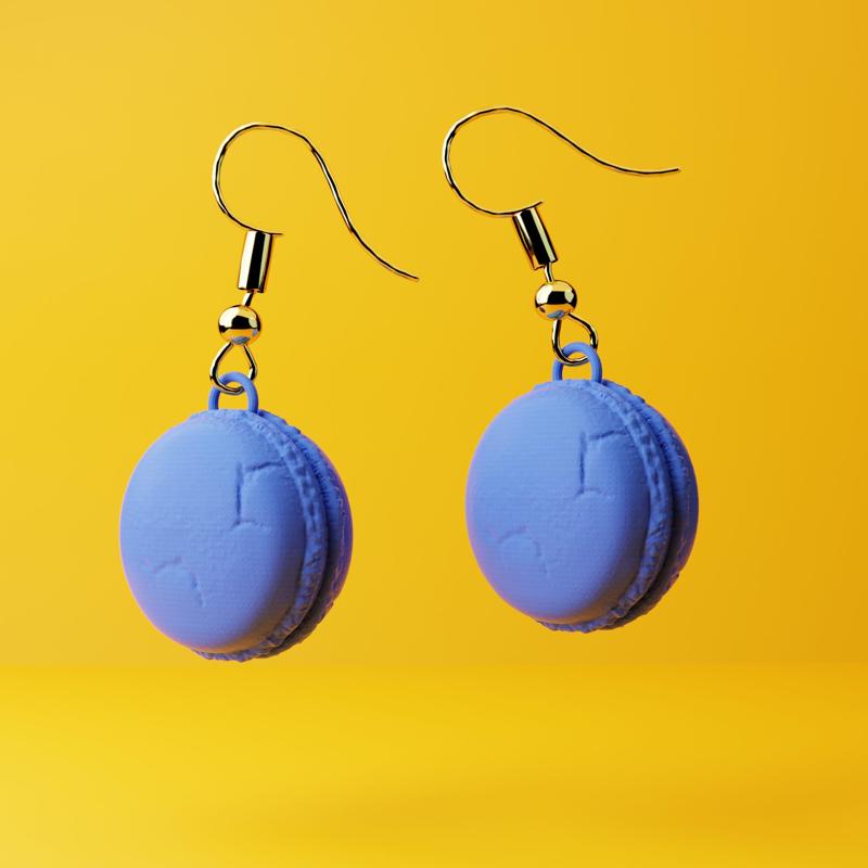 CUTE MACARON EARRING