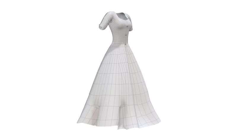 Bridal Attire 3D Models Elevate Your Wedding Designs