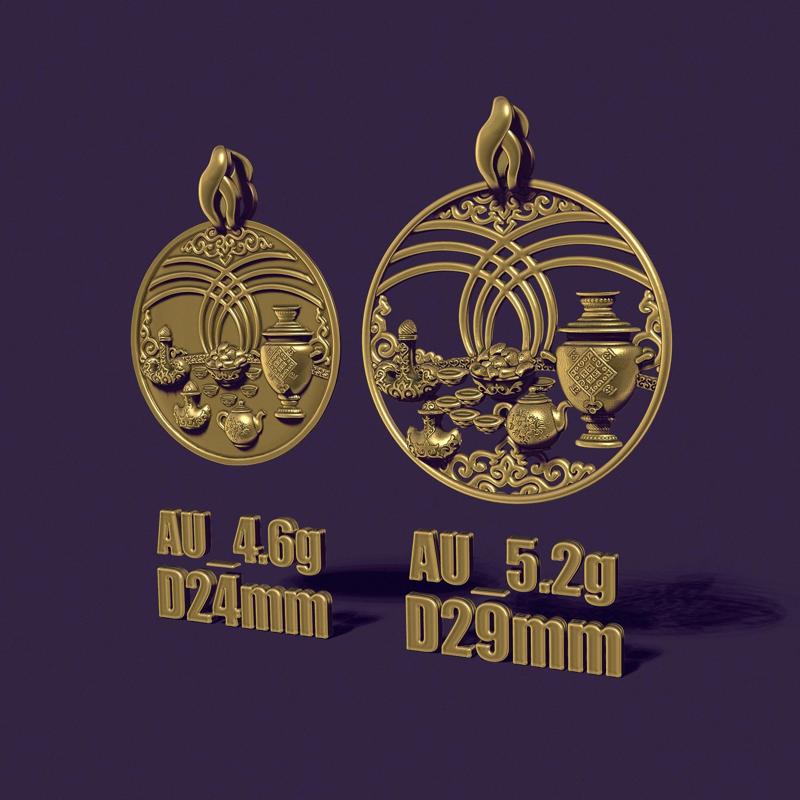 Kazakh yurt dastarkhan pendant