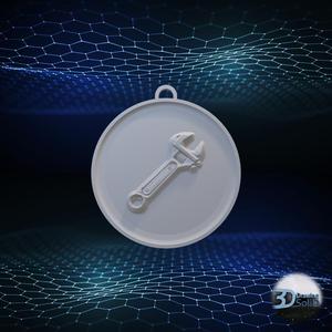 Wrench - Keychain - Necklace