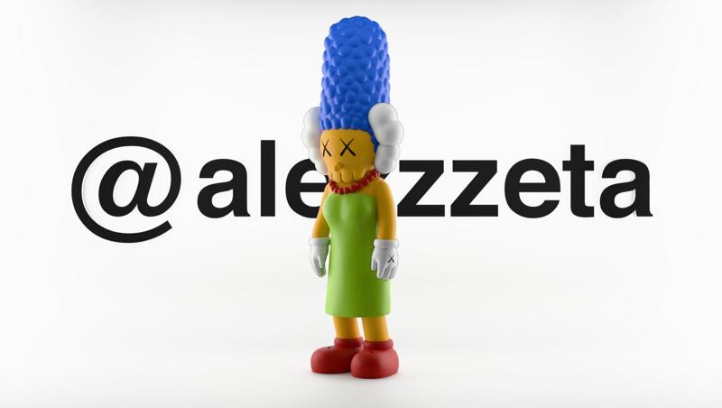 Kaws Marge Simpson