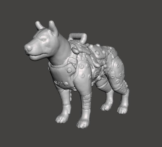 KAMPFHUND 1961 MINIATURE MODEL FIGURE FOR SCIFI GAMES RPG DND