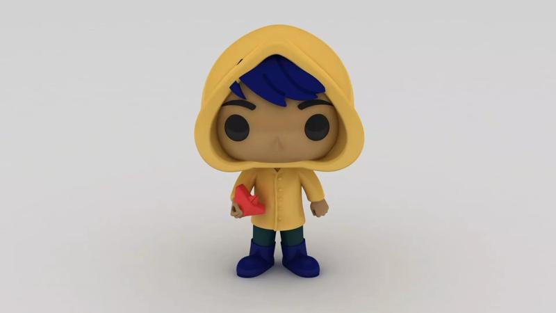 stylized kid model 3D printable model