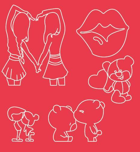 Valentine's Day cookie cutter part 1