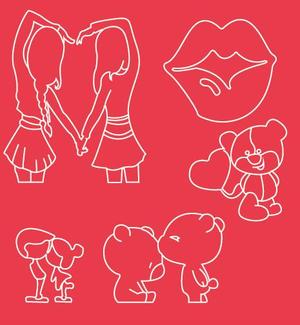 Valentine's Day cookie cutter part 1