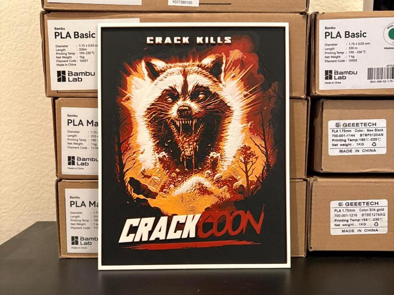 Crackcoon Hueforge