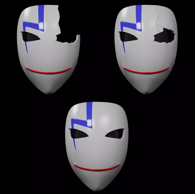 Darker Than Black HEI Mask