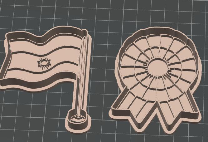 ARGENTINE FLAG AND COCKADE