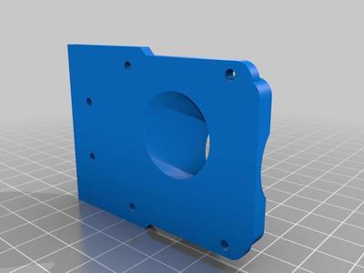 E3D V6 Mount for Da Vinci PRO - Slight Modification To Zac Alsobrooks Design