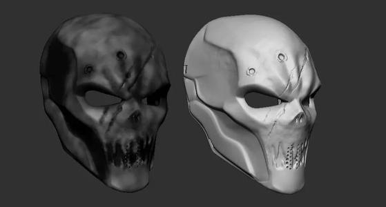 Airsoft mask - deadstroke style