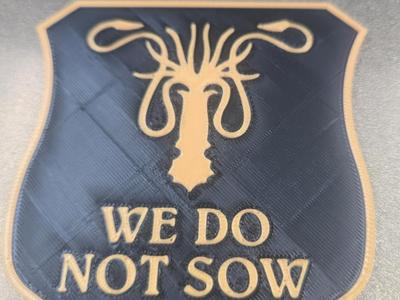 Greyjoy - We do not sow - Game of Thrones
