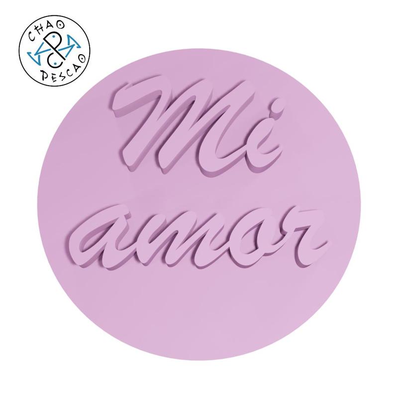 Mi Amor - Stamp (3)- Embossed + Debossed - Cookie Cutter - Fondant - Polymer Clay