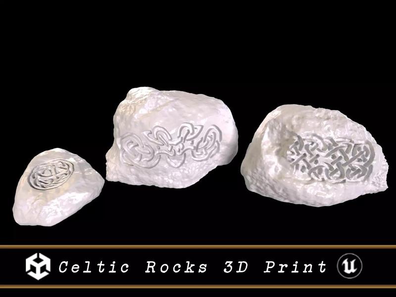 Celtic Rocks - 3D Printing