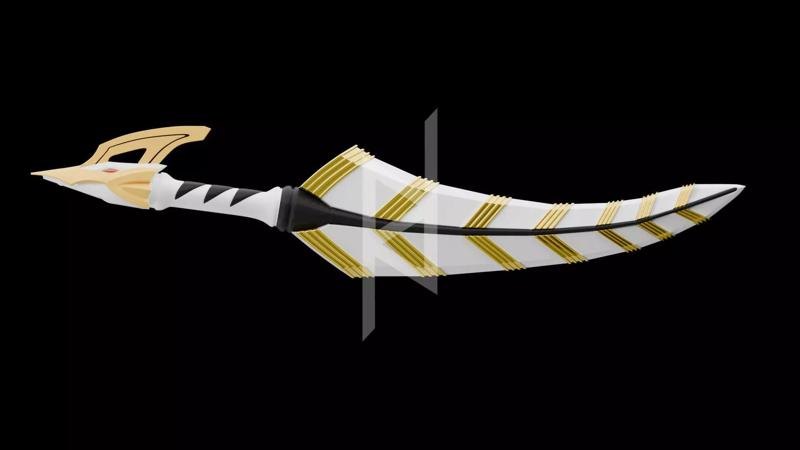 Bakuryu Sentai Abaranger Wing Pentact Sword