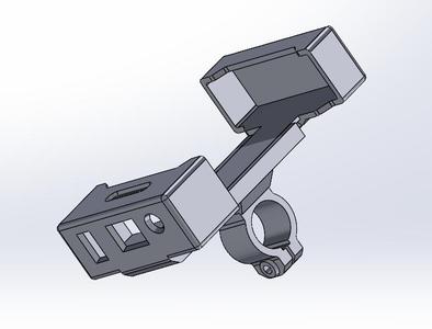 Holder for a TalentCell Portable 12V Li-Ion Battery Pack