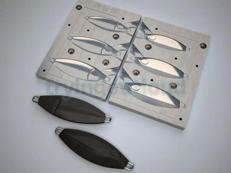 50-60-70 GR  SlowRocker Likeness Metal JIg Mold