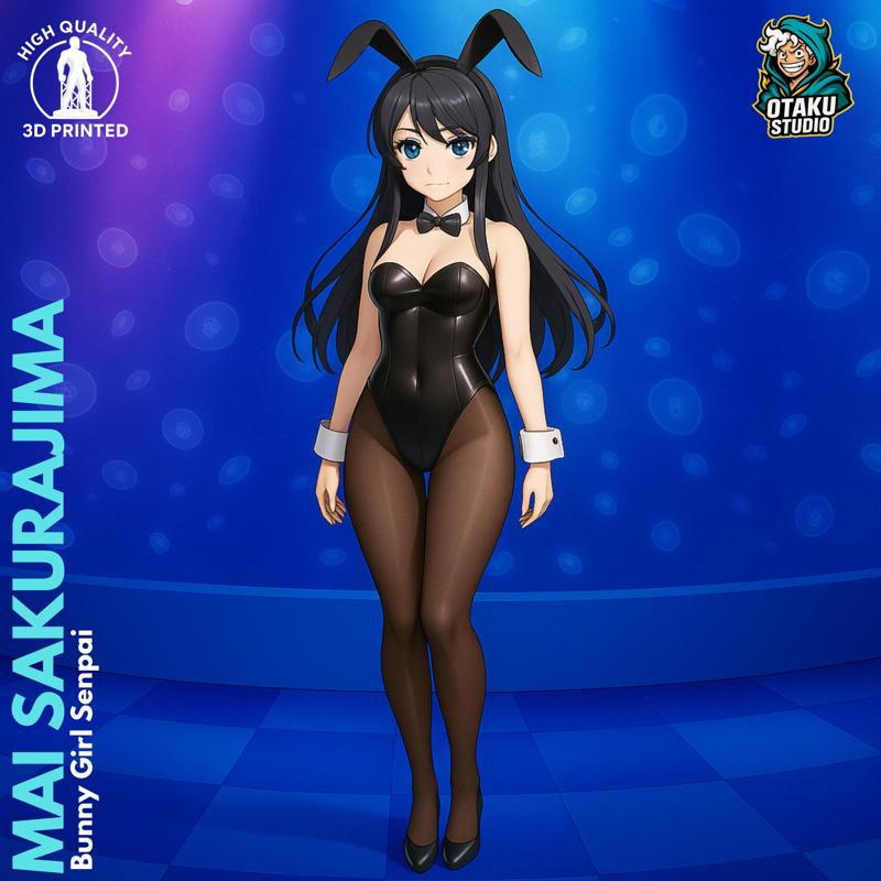 Mai Sakurajima - Bunny Girl Senpai Fan Art 3D Model