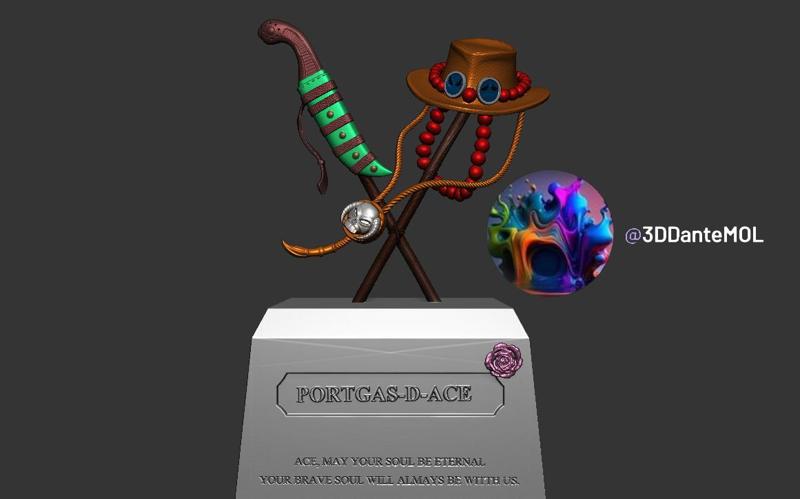 ACE'S TOMB - ONE PIECE