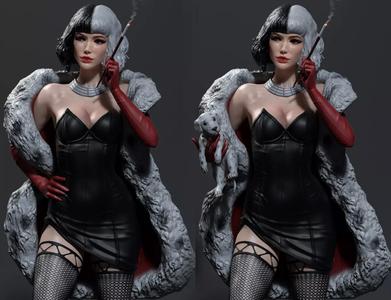 Cruella 3D Print