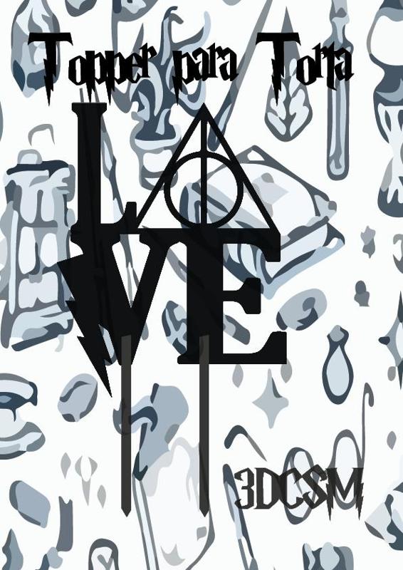 Topper harry potter, Topper love deathly hallows of death