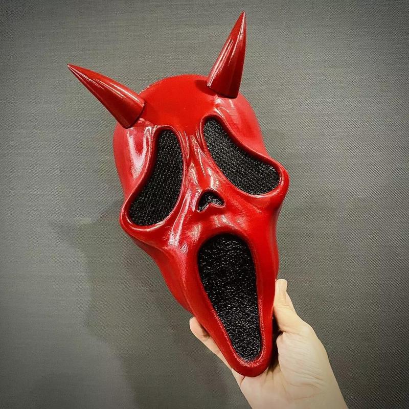 Demon Ghost Face Mask from Dead by Daylight - Halloween Cosplay