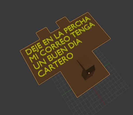 LETTER CARRIER AMAZON HANGER