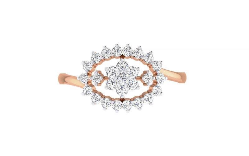 Ultra light wt Women Ring 3dm stl renders details
